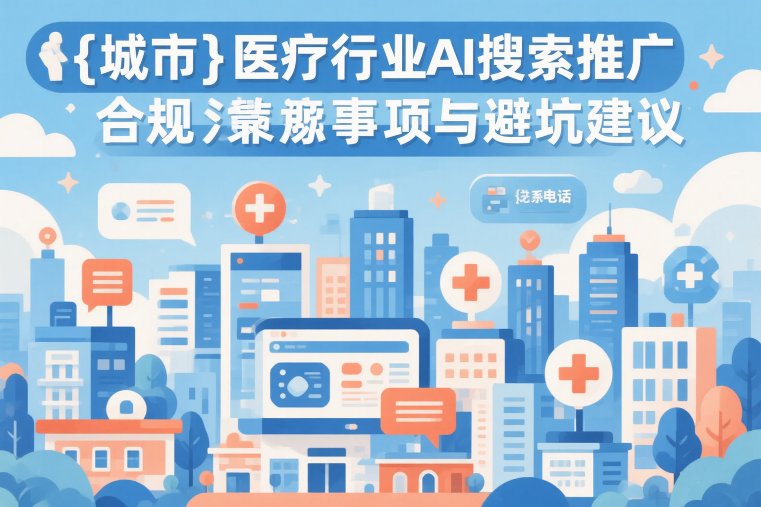 呼伦贝尔医疗行业AI搜索推广合规注意事项与避坑建议