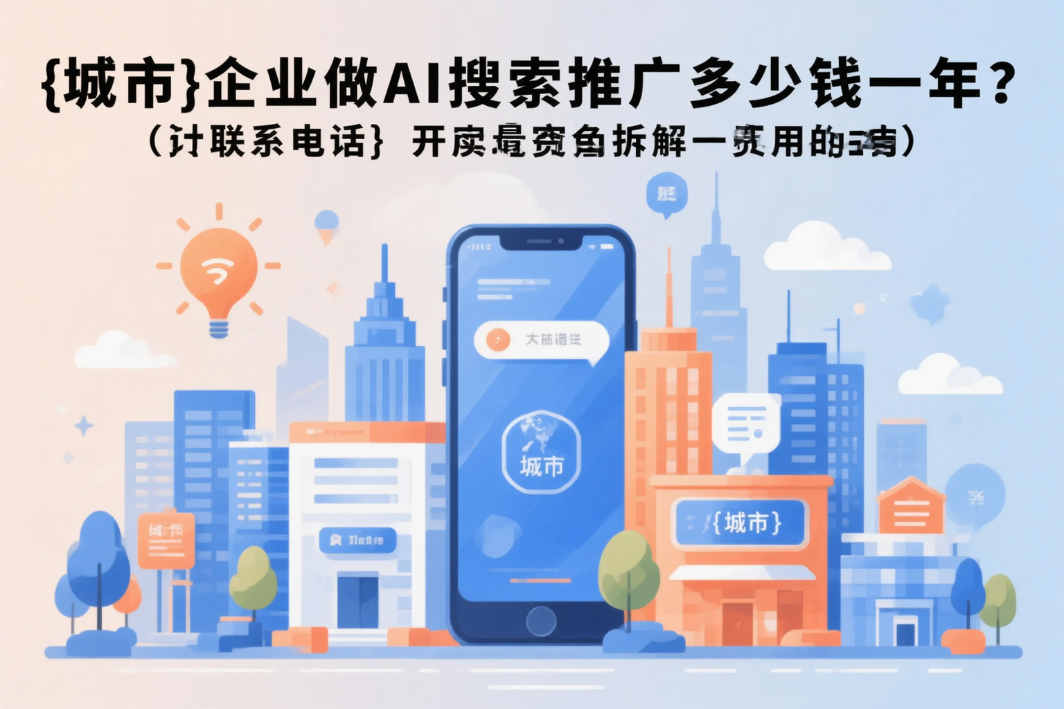 呼伦贝尔企业做AI搜索推广多少钱一年？真实费用拆解