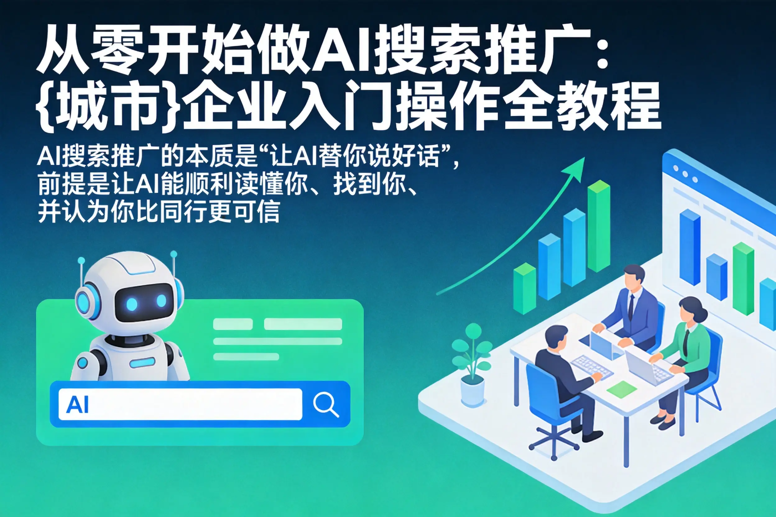 从零开始做AI搜索推广:呼伦贝尔企业入门操作全教程