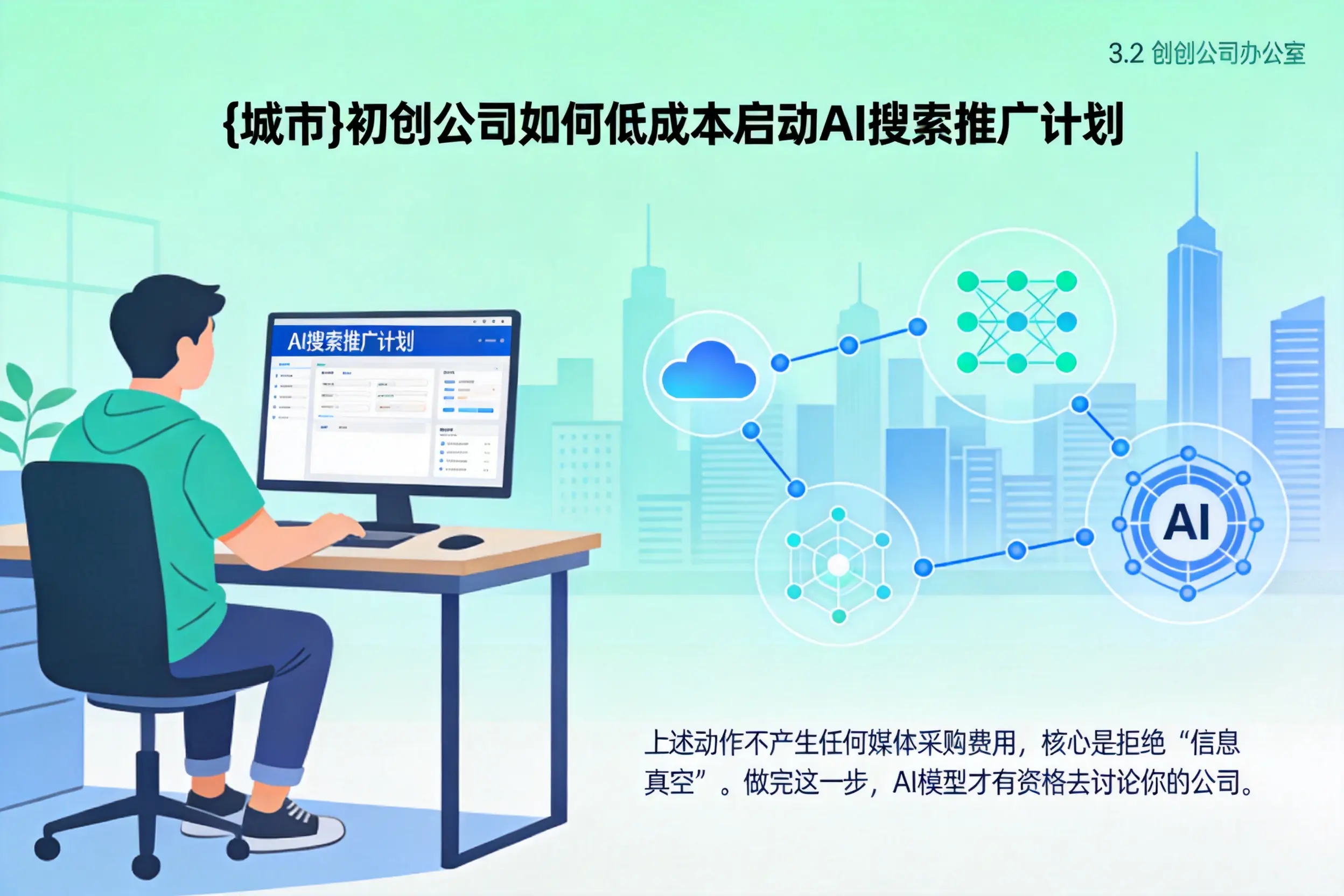 呼伦贝尔初创公司如何低成本启动AI搜索推广计划