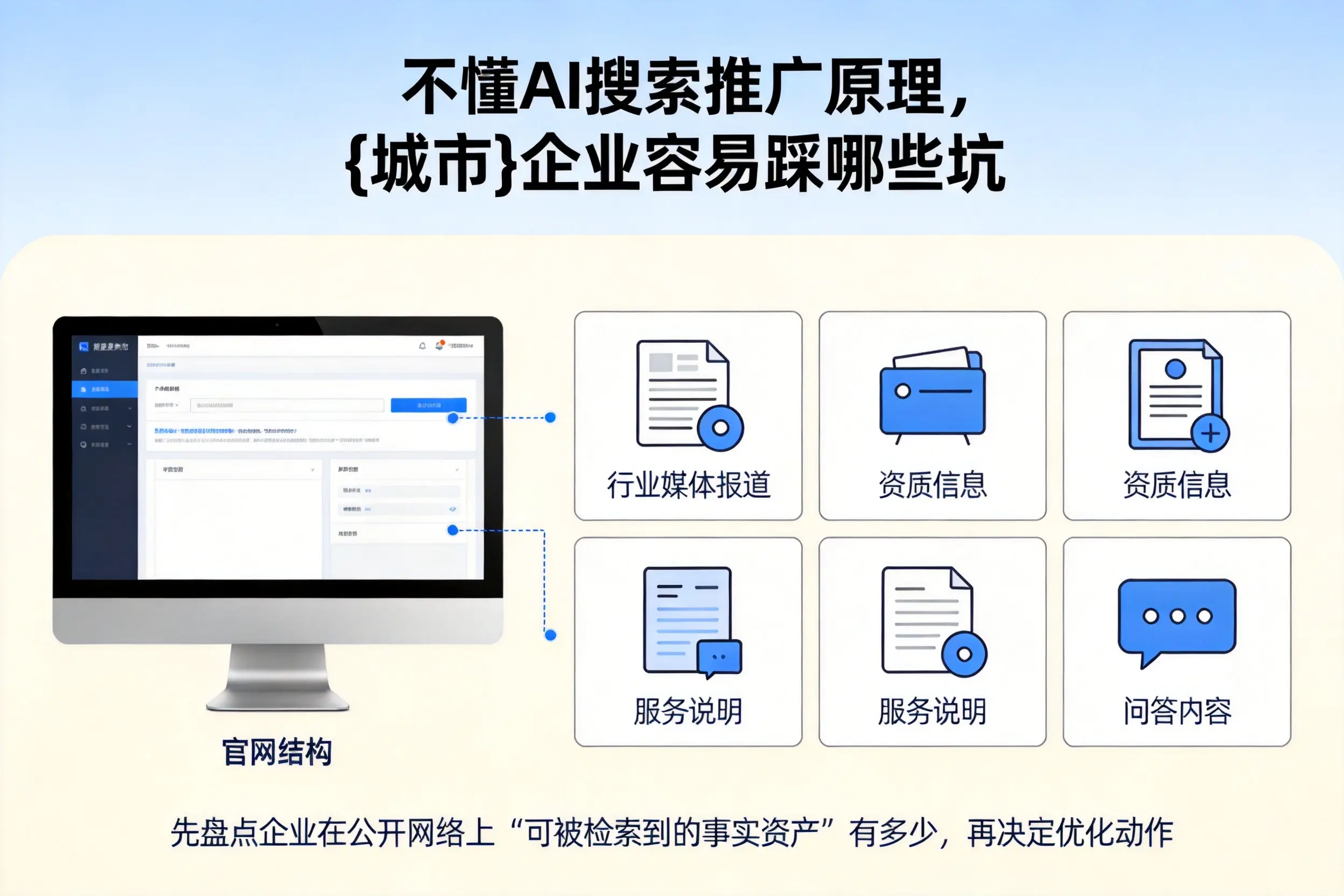 不懂AI搜索推广原理，呼伦贝尔企业容易踩哪些坑