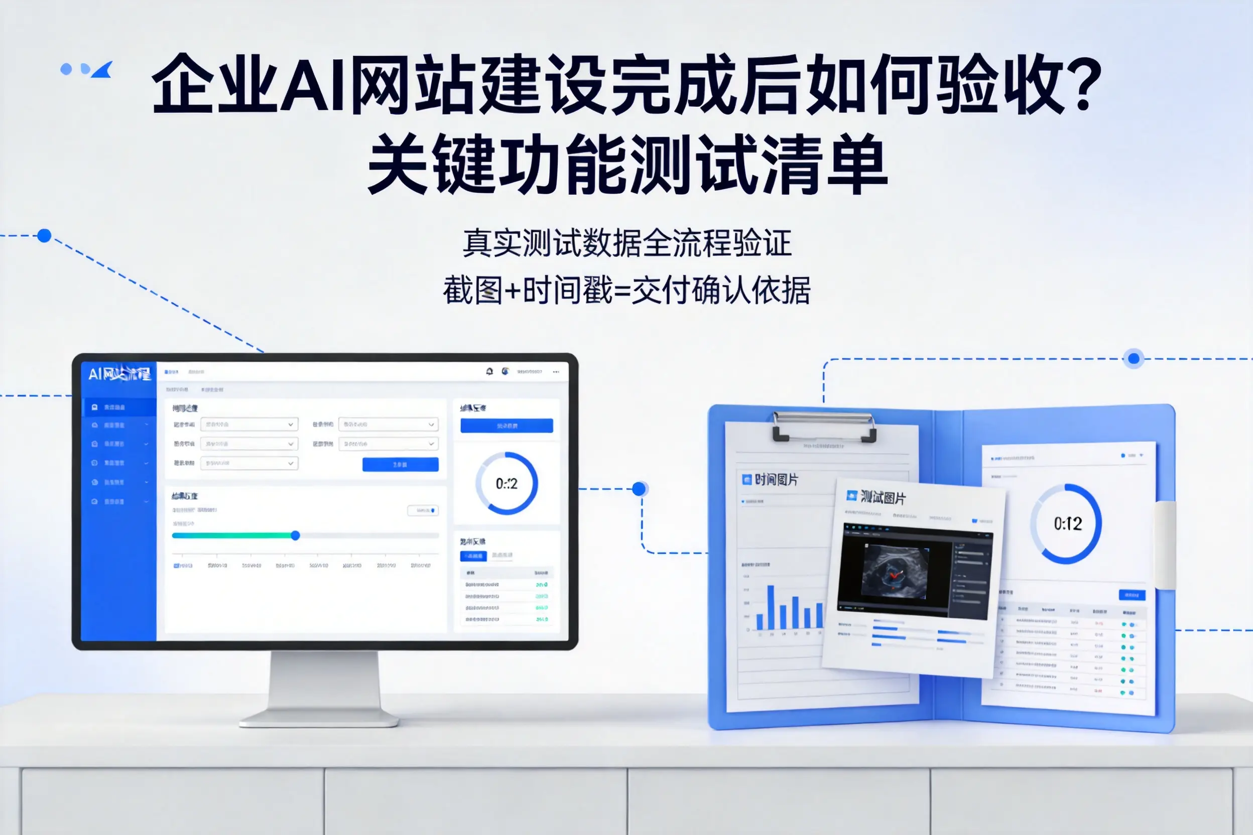 呼伦贝尔企业AI网站建设完成后如何验收?关键功能测试清单