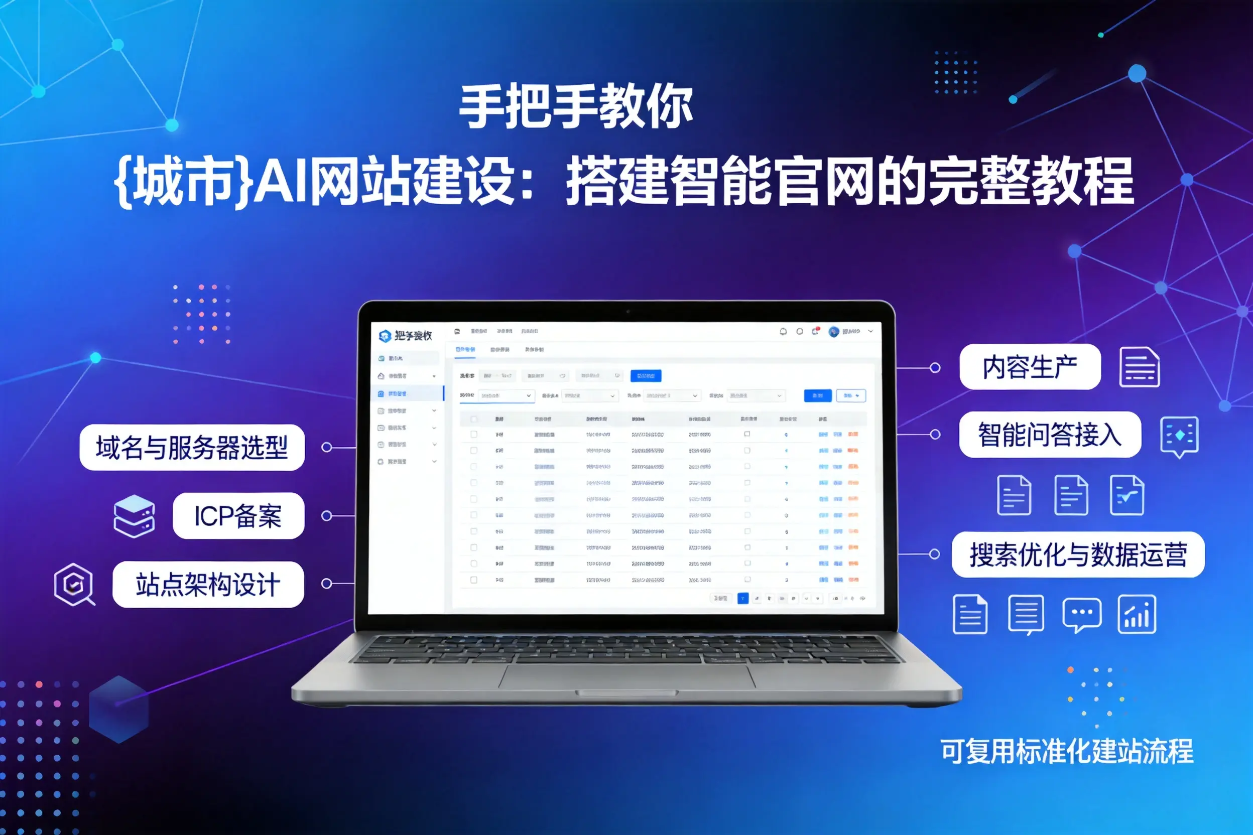 手把手教你呼伦贝尔AI网站建设：搭建智能官网的完整教程