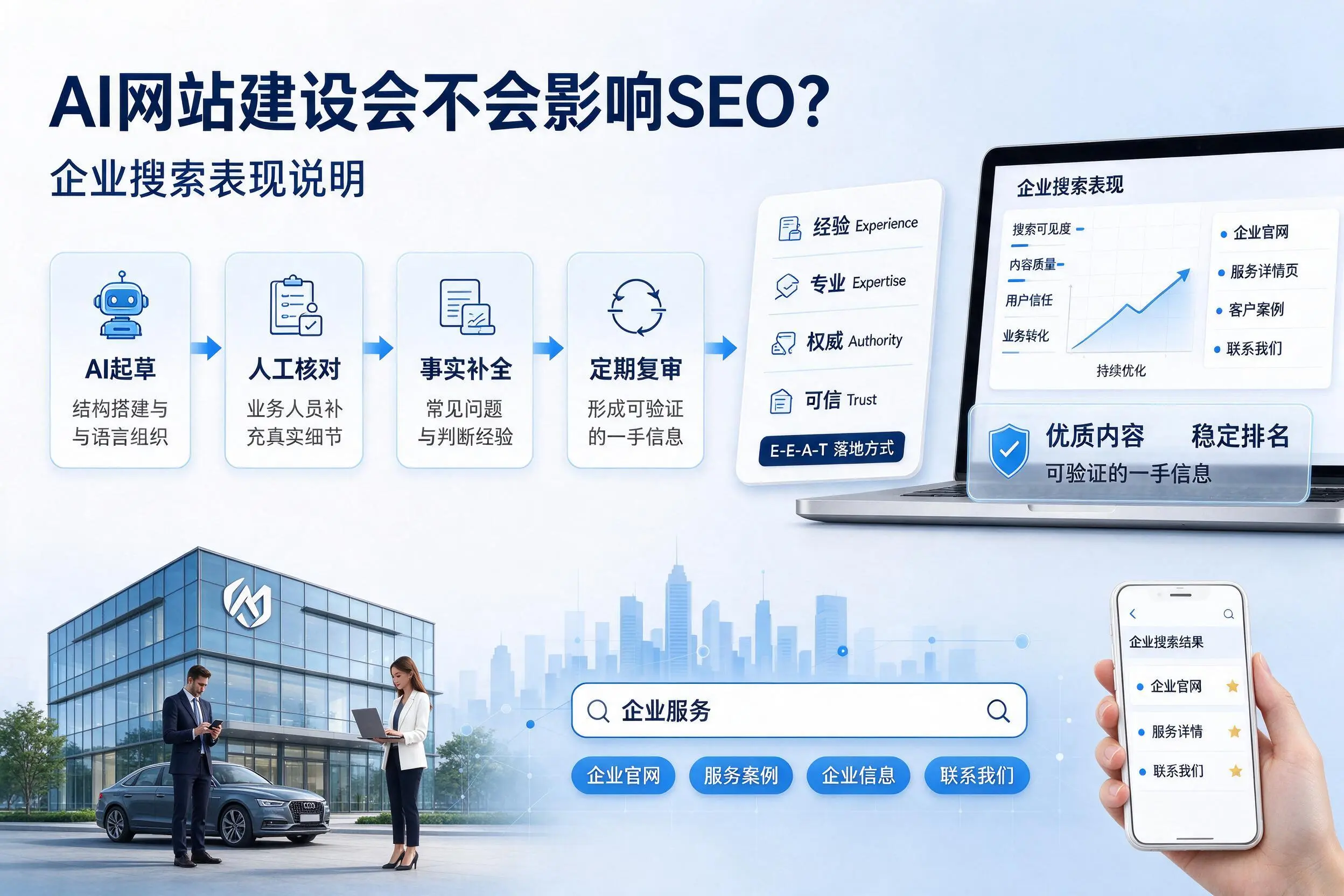 AI网站建设会不会影响SEO？呼伦贝尔企业搜索表现说明
